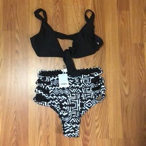 New highwaisted cupshe bathing suit. Top&bottom